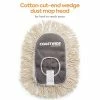 New 🎉 Dust Mop Heads Coastwide Professional™ Cut-End Wedge Dust Mop Head, Cotton, White (CW56762) ✨ -Cleaning Tools Sales unnamed file 1022