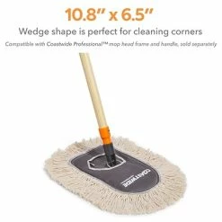 New 🎉 Dust Mop Heads Coastwide Professional™ Cut-End Wedge Dust Mop Head, Cotton, White (CW56762) ✨ 10 New 🎉 Dust Mop Heads Coastwide Professional™ Cut-End Wedge Dust Mop Head, Cotton, White (CW56762) ✨ -Cleaning Tools Sales unnamed file 1025