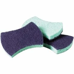 Promo 🤩 Scotch-Brite™ Power Sponge, Teal/Purple, 20/Pack (3000) ⌛