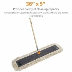 Coupon 😀 Dust Mop Heads Coastwide Professional™ Economy Cut-End Dust Mop Head, Cotton, 36" X 5", White (CW56758) 🛒 -Cleaning Tools Sales unnamed file 1031