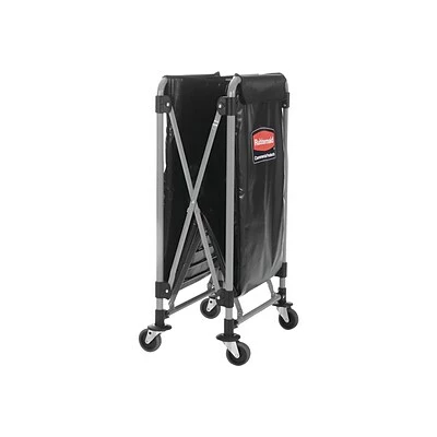 Promo 😍 Cleaning Carts Rubbermaid Commercial Products Executive Series Waste Management Waste Cart, Black Vinyl/Metal (1881750) 💯 4 Promo 😍 Cleaning Carts Rubbermaid Commercial Products Executive Series Waste Management Waste Cart, Black Vinyl/Metal (1881750) 💯 - Image 2