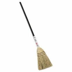 Cheapest ⌛ Brooms Rubbermaid Commercial Lobby Corn Fill Broom 38" Handle Brown ❤️