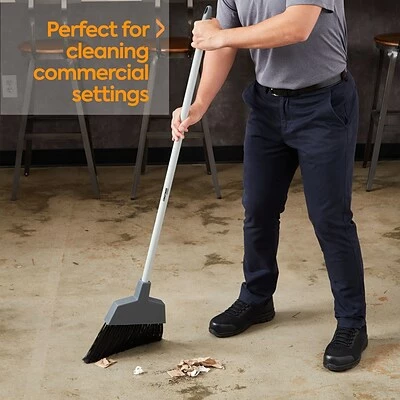 Best Sale ✔️ Brooms & Dustpans Coastwide Professional™ 12" Angled Broom, Gray (CW58002) ⭐ 6 Best Sale ✔️ Brooms & Dustpans Coastwide Professional™ 12" Angled Broom, Gray (CW58002) ⭐ - Image 4
