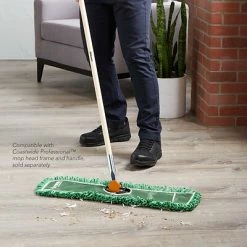 Deals 🔔 Dust Mop Heads Coastwide Professional™ Looped-End Dust Mop Head, Microfiber, 24" X 5", Green (CW56770) 😀 -Cleaning Tools Sales unnamed file 1099