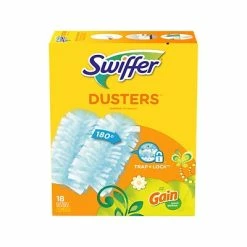Outlet 💯 Dust Mops & Dusters Swiffer Dusters Refills, Gain, Blue, 18/Pack (99058) 👏 -Cleaning Tools Sales unnamed file 112