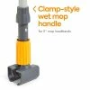 Discount 💯 Wet Mops Coastwide Professional™ 60" Clamp Style Fiberglass Wet Mop Handle, Plastic Head (CW58016) 😉 -Cleaning Tools Sales unnamed file 1120