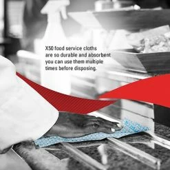 Cheapest 🤩 Wypall® Microfiber Cloths WypAll HydroKnit Fabric Foodservice Cloth, Blue, 200/Carton (51636) 🧨 -Cleaning Tools Sales unnamed file 1136