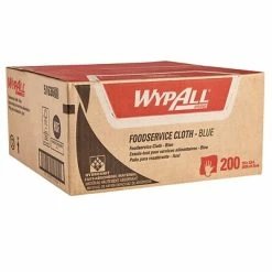 Cheapest 🤩 Wypall® Microfiber Cloths WypAll HydroKnit Fabric Foodservice Cloth, Blue, 200/Carton (51636) 🧨 -Cleaning Tools Sales unnamed file 1137