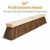 Wholesale 😀 Brooms & Dustpans Coastwide Professional™ 24" Push Broom Head, Palmyra (CW57737) 🥰 -Cleaning Tools Sales unnamed file 1197