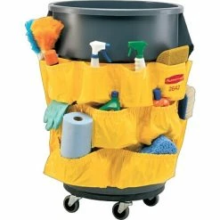 Hot Sale 😉 Mops Rubbermaid Brute® Caddy Nylon Bag, Yellow (FG264200YEL) 💯