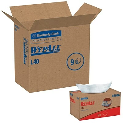 Promo 🧨 WypAll® Wipers Wypall® L40 Wipers, White, 90/Bx 🎁 3 Promo 🧨 WypAll® Wipers Wypall® L40 Wipers, White, 90/Bx 🎁
