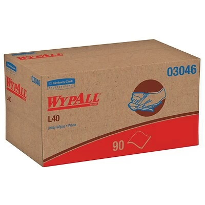 Promo 🧨 WypAll® Wipers Wypall® L40 Wipers, White, 90/Bx 🎁 4 Promo 🧨 WypAll® Wipers Wypall® L40 Wipers, White, 90/Bx 🎁 - Image 2