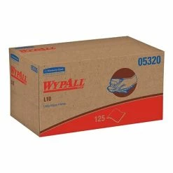 New 🎉 WypAll® Wipers WypAll L10 Paper Wipers, White, 125 Wipes/Pack, 18 Packs/Carton (05320) 🔔
