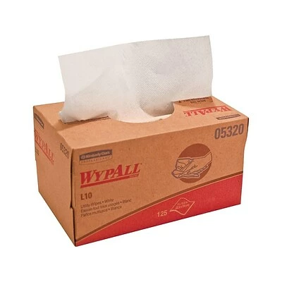 New 🎉 WypAll® Wipers WypAll L10 Paper Wipers, White, 125 Wipes/Pack, 18 Packs/Carton (05320) 🔔 4 New 🎉 WypAll® Wipers WypAll L10 Paper Wipers, White, 125 Wipes/Pack, 18 Packs/Carton (05320) 🔔 - Image 2