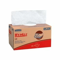 New 🎉 WypAll® Wipers WypAll L10 Paper Wipers, White, 125 Wipes/Pack, 18 Packs/Carton (05320) 🔔 9 New 🎉 WypAll® Wipers WypAll L10 Paper Wipers, White, 125 Wipes/Pack, 18 Packs/Carton (05320) 🔔 -Cleaning Tools Sales unnamed file 1296