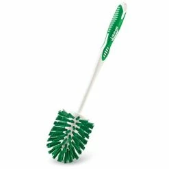 Outlet 🌟 Cleaning Brush Libman Round Bowl Brush, Polypropylene, 14", Green & White, 6 Pack ❤️