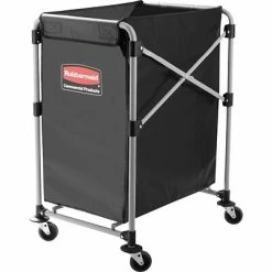 Top 10 ⭐ Cleaning Carts Rubbermaid® Collapsible X-Cart, 4 Bushel, Black 💯