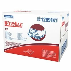 New 😉 WypAll® Wipers WypAll X90 Ultra Duty Cloths, Blue, 136 Cloths/Carton (12891) 🎁