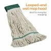 Best Pirce 🧨 Wet Mops Coastwide Professional™ Looped-End Wet Mop Head, Medium, Cotton, 5" Headband, White (CW57749) 🎉 -Cleaning Tools Sales unnamed file 1472