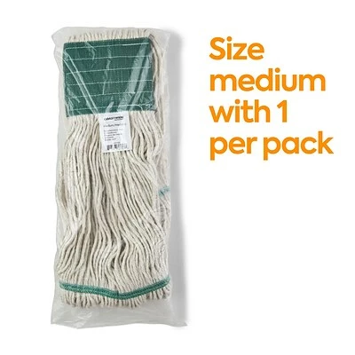 Best Pirce 🧨 Wet Mops Coastwide Professional™ Looped-End Wet Mop Head, Medium, Cotton, 5" Headband, White (CW57749) 🎉 7 Best Pirce 🧨 Wet Mops Coastwide Professional™ Looped-End Wet Mop Head, Medium, Cotton, 5" Headband, White (CW57749) 🎉 - Image 5