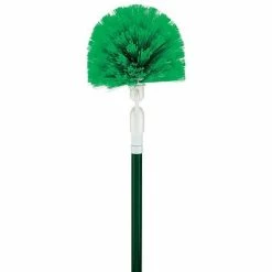Outlet 👍 Dusters & Dust Pans Libman Swivel Duster & Handle, Steel Handle, 8", Green & White, 4/CT (0118) ✔️