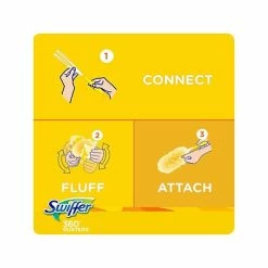 Discount ⭐ Swiffer® Duster Swiffer 360 Heavy Duty Dusters Blend Refills, Yellow, 11/Box (99035) 🎉 -Cleaning Tools Sales unnamed file 154