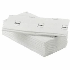 Brand new 🎉 Mop Head Diversey TASKISUM Microfiber Mop Cloths, 25/Pack (D7523512) 🥰