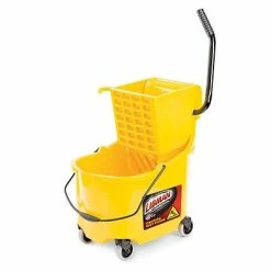 Brand new 😀 Mop Buckets & Wringers Libman 26 Quart Mop Bucket & Wringer Heavy Duty, Yellow (933) ❤️