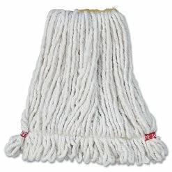 Budget 🧨 Mop Heads Rubbermaid Commercial Rubbermaid Commercial Products Small Web Foot Wet Mop Head White ⌛