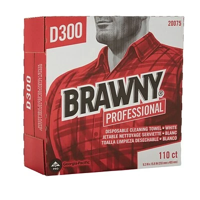 Outlet 👏 Brawny® Wiper In Bucket Brawny Professional D300 DRC Wipers, White, 110 Sheets/Box, 10 Boxes/Carton (20075) ⌛ 8 Outlet 👏 Brawny® Wiper In Bucket Brawny Professional D300 DRC Wipers, White, 110 Sheets/Box, 10 Boxes/Carton (20075) ⌛ - Image 6