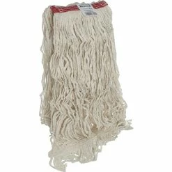 Best deal 🎁 Mops Rubbermaid Commercial Products Super Stitch 24 Oz. Cotton Wet Mop, 1" Headband, White, 6/Carton (FGD11306WH00) 🔔