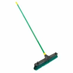 Best Sale 🧨 Brooms Quickie Bulldozer™ Tight Grip® 24" Multi-Surface Pushbroom (638) 🛒