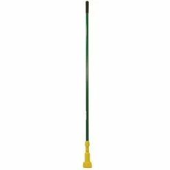 Discount 🔔 Wet Mops Rubbermaid Commercial Products Gripper® 60" Fiberglass Wet Mop Handle, Green (FGH24600GR00) ⭐