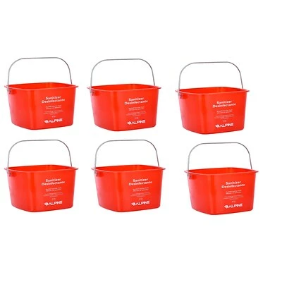 Buy 🛒 Rubbermaid® 31-Quart Tandem Bucket Alpine Industries 8 Qt./2 Gal. Red Plastic Cleaning Bucket Pail, 3 Buckets/Pack, 2 Packs ❤️ 3 Buy 🛒 Rubbermaid® 31-Quart Tandem Bucket Alpine Industries 8 Qt./2 Gal. Red Plastic Cleaning Bucket Pail, 3 Buckets/Pack, 2 Packs ❤️