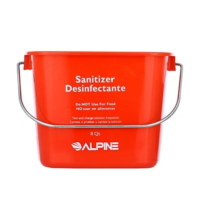 Buy 🛒 Rubbermaid® 31-Quart Tandem Bucket Alpine Industries 8 Qt./2 Gal. Red Plastic Cleaning Bucket Pail, 3 Buckets/Pack, 2 Packs ❤️ 8 Buy 🛒 Rubbermaid® 31-Quart Tandem Bucket Alpine Industries 8 Qt./2 Gal. Red Plastic Cleaning Bucket Pail, 3 Buckets/Pack, 2 Packs ❤️ - Image 6