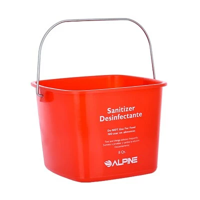 Buy 🛒 Rubbermaid® 31-Quart Tandem Bucket Alpine Industries 8 Qt./2 Gal. Red Plastic Cleaning Bucket Pail, 3 Buckets/Pack, 2 Packs ❤️ 9 Buy 🛒 Rubbermaid® 31-Quart Tandem Bucket Alpine Industries 8 Qt./2 Gal. Red Plastic Cleaning Bucket Pail, 3 Buckets/Pack, 2 Packs ❤️ - Image 7