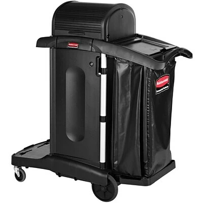 Coupon 💯 Cleaning Carts Rubbermaid Executive High Security Janitorial Cleaning Cart, Black (1861427) 😍 3 Coupon 💯 Cleaning Carts Rubbermaid Executive High Security Janitorial Cleaning Cart, Black (1861427) 😍