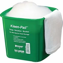Wholesale ✔️ Mop Buckets & Wringers San Jamar® Kleen Pail® Plastic Pail, Green, 6 Qt., 12/PK 🥰 -Cleaning Tools Sales unnamed file 1719