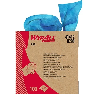 Flash Sale 🥰 WypAll® Wipers WypAll X70 HydroKnit Wipers, Blue, 100 Sheets/Box, 10 Boxes/Carton (41412) 💯 11 Flash Sale 🥰 WypAll® Wipers WypAll X70 HydroKnit Wipers, Blue, 100 Sheets/Box, 10 Boxes/Carton (41412) 💯 - Image 9