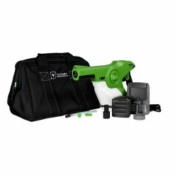 Cheap 👏 Spray Bottles & Sprayers Victory Innovations Professional Cordless Electrostatic Handheld Sprayer 33.8 Oz. Tank, Green/Black/White (VP200) ⭐ -Cleaning Tools Sales unnamed file 1845