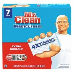 Wholesale 👏 Sponges & Hand Pads Mr. Clean Magic Eraser Extra Durable White Scouring Pad, 7/Pack (69522) 🧨