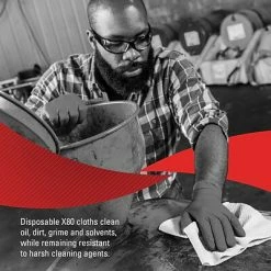 Discount 😀 WypAll® Wipers WypAll X80 HydroKnit Wipers, White, 160/Carton (41044) 😉 -Cleaning Tools Sales unnamed file 1888