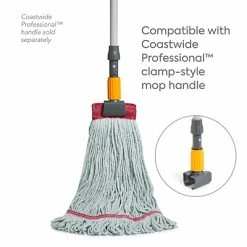 Hot Sale ✨ Wet Mops Coastwide Professional™ Looped-End Wet Mop Head, Large, Recycled PET/Cotton Blend, 5" Headband, Blue (CW57755) 💯 9 Hot Sale ✨ Wet Mops Coastwide Professional™ Looped-End Wet Mop Head, Large, Recycled PET/Cotton Blend, 5" Headband, Blue (CW57755) 💯 -Cleaning Tools Sales unnamed file 1903