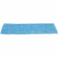 Cheapest 🌟 Mops Rubbermaid Commercial Products Economy Wet Mopping Pad, Microfiber, 18", Blue (FGQ40900BL00) 😀