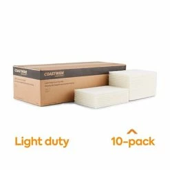 Promo ❤️ Sponges & Hand Pads Coastwide Professional™ Light Duty Scouring Pad, White, 60/Pack (CW56788) 🎉 -Cleaning Tools Sales unnamed file 1956