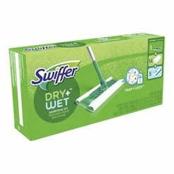 Hot Sale 🔔 Duster Swiffer Sweeper Dry+Wet Starter Kit , Multicolor (49947) 🥰