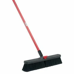 Discount 🥰 Brooms Libman 18" Steel Handle Smooth Surface Push Broom, 4/Pack (0800) 🤩