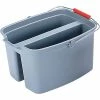 Discount 🔔 Cleaning Carts Rubbermaid® Brute® Plastic Utility Double Pail, Gray, 19 Quart, 10"H X 18"W X 14 1/2"D 🤩 -Cleaning Tools Sales unnamed file 2046