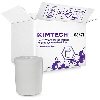 Cheapest 😍 Kimtech® Wipers Kimtech WetTask Polypropylene Wipers, White, 90/Roll, 6 Rolls/Carton (06471) ⌛ 3 Cheapest 😍 Kimtech® Wipers Kimtech WetTask Polypropylene Wipers, White, 90/Roll, 6 Rolls/Carton (06471) ⌛