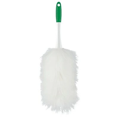 Wholesale 🛒 Dusters & Dust Pans Libman Handheld Lambswool Duster, Polypropylene & Sanoprene, 18", Green & White, Case Of 12, (0244) ❤️ 3 Wholesale 🛒 Dusters & Dust Pans Libman Handheld Lambswool Duster, Polypropylene & Sanoprene, 18", Green & White, Case Of 12, (0244) ❤️